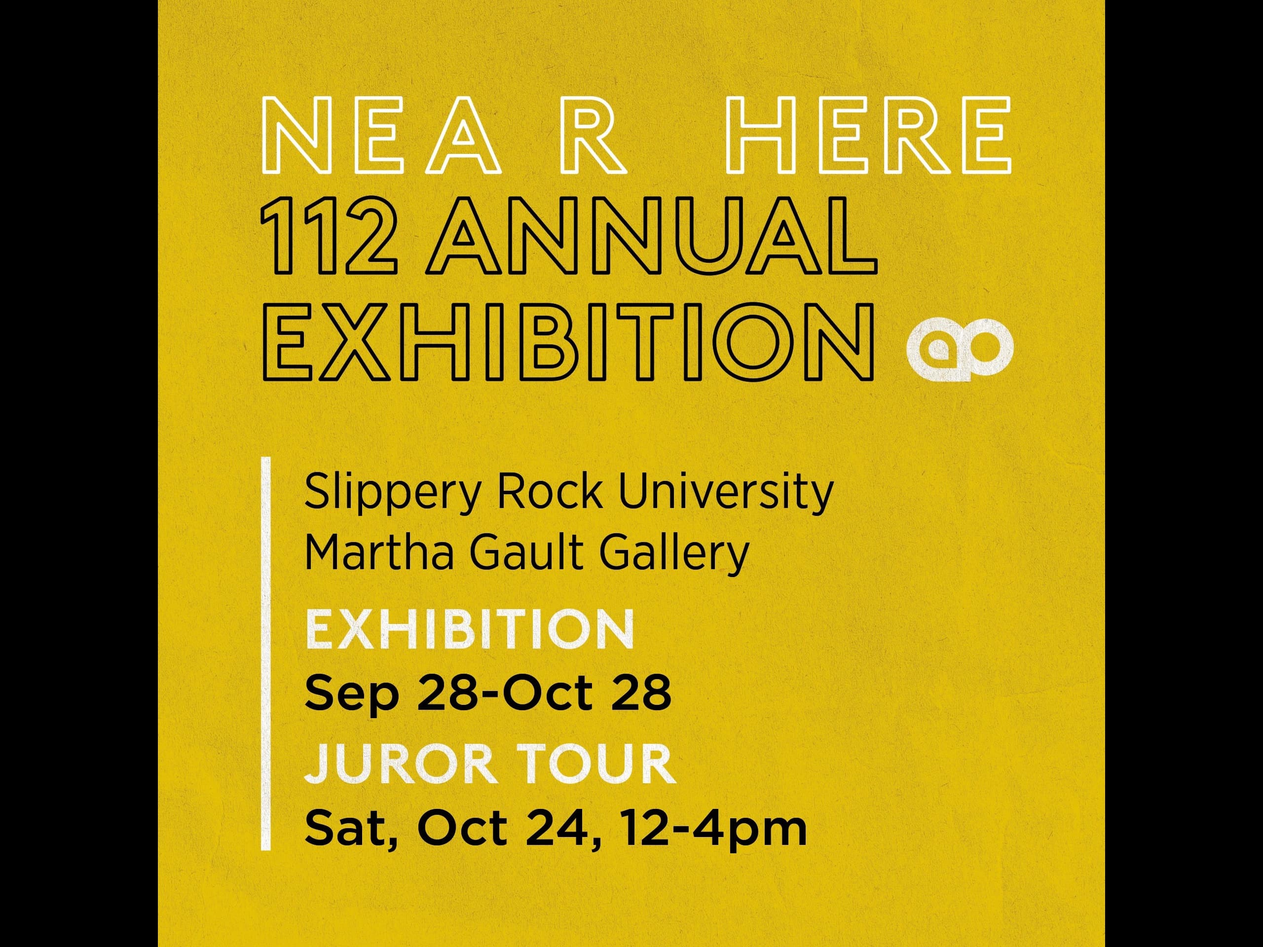 112th Annual Exhibition: Near Here - Slippery Rock University - image 1