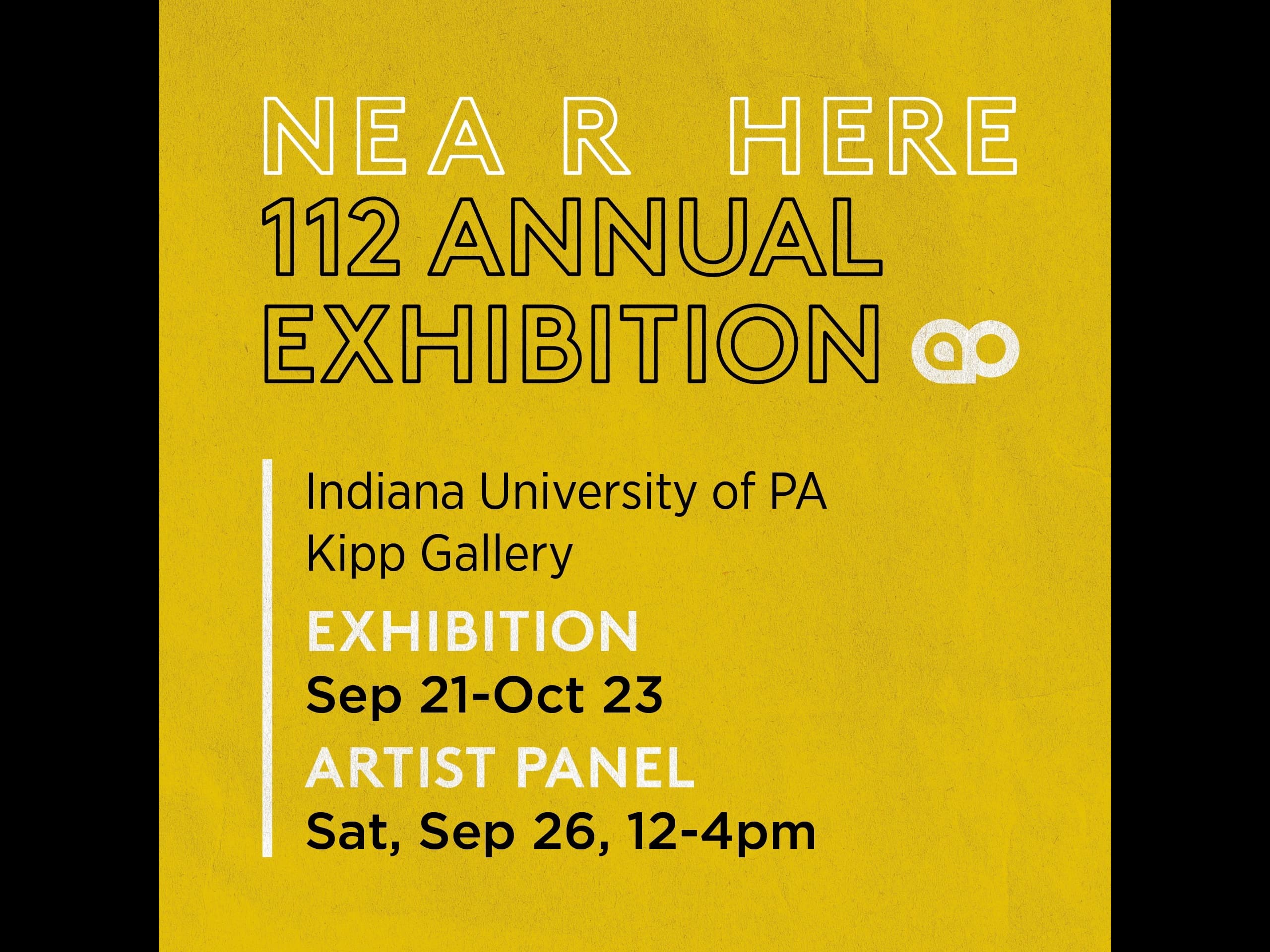 112th Annual Exhibition: Near Here - Indiana University of Pennsylvania - image 1