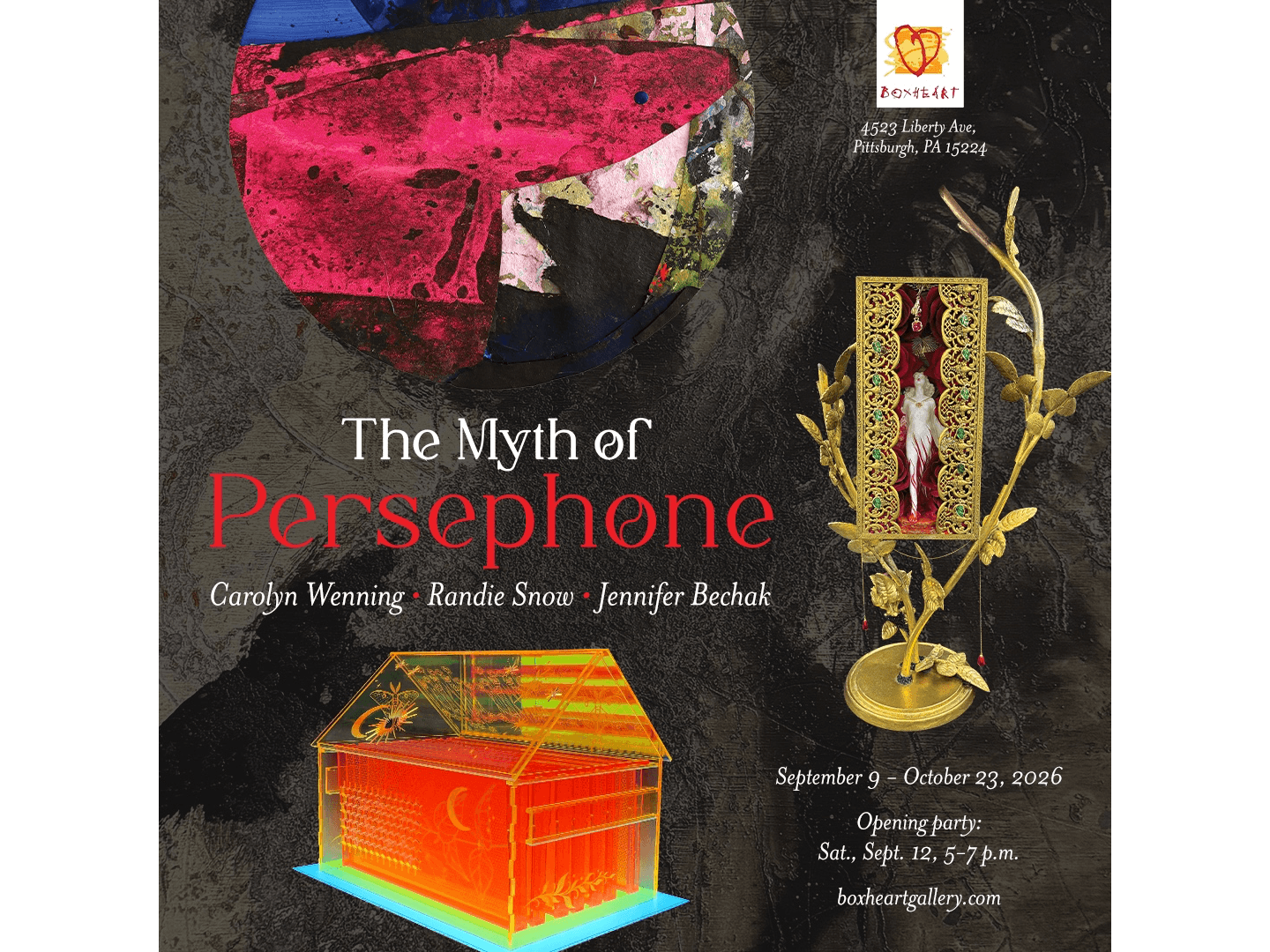 The Myth of Persephone @ BoxHeart Gallery, 2026