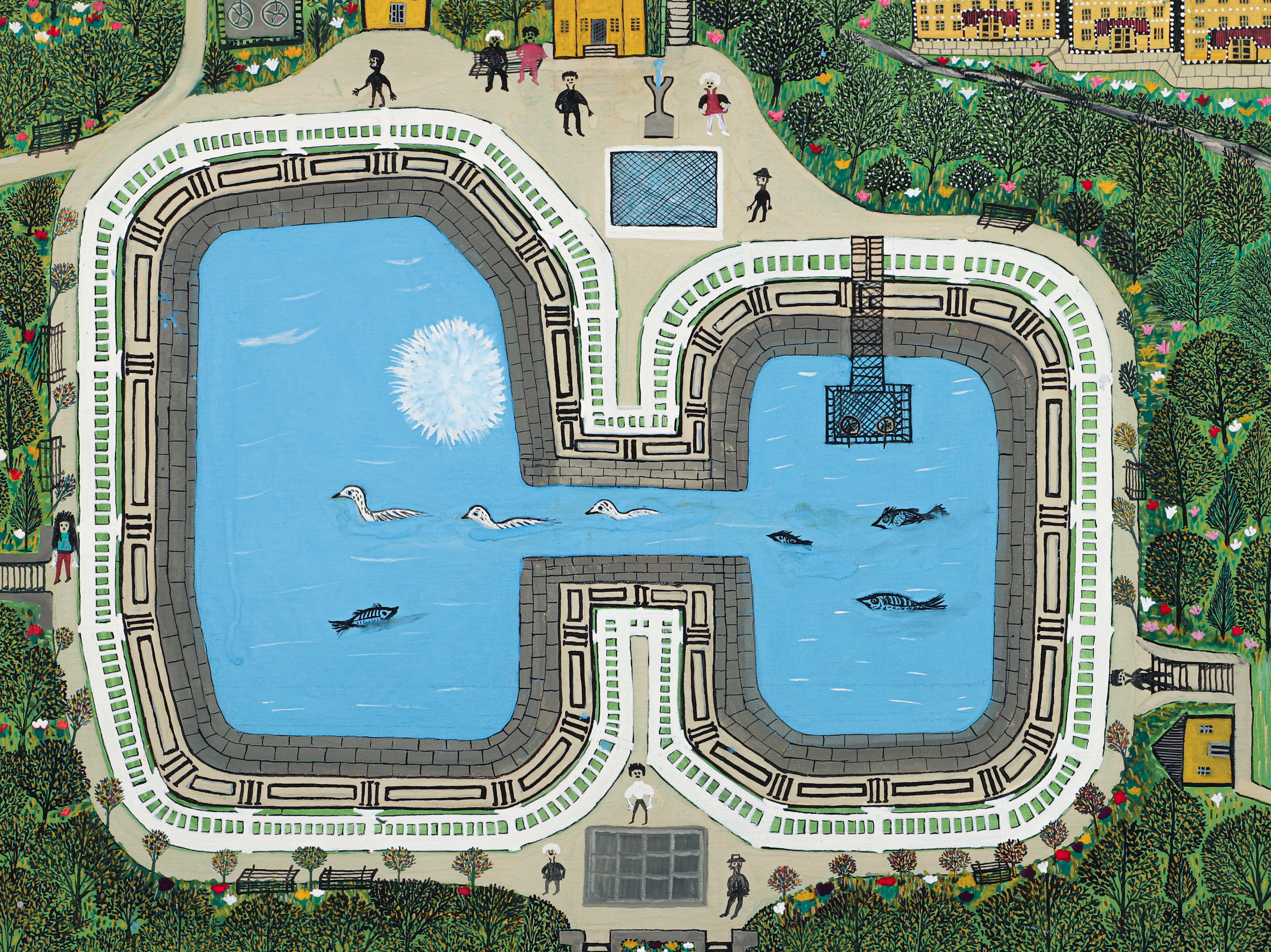 Peter Contis (detail) Swimming Pool