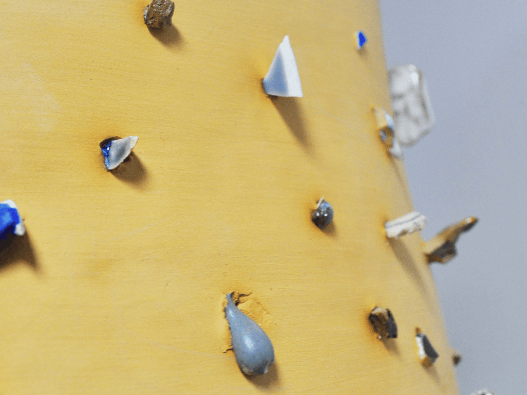 Cropped image of ceramic work by Isabella Maroon.