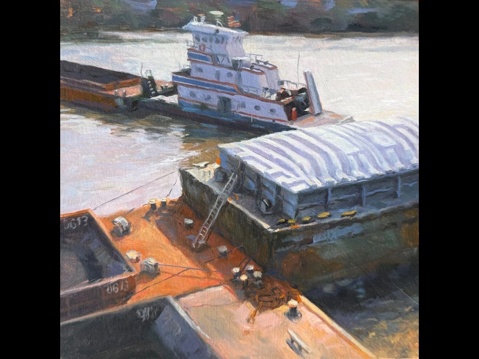 Painting by Dan Marsula