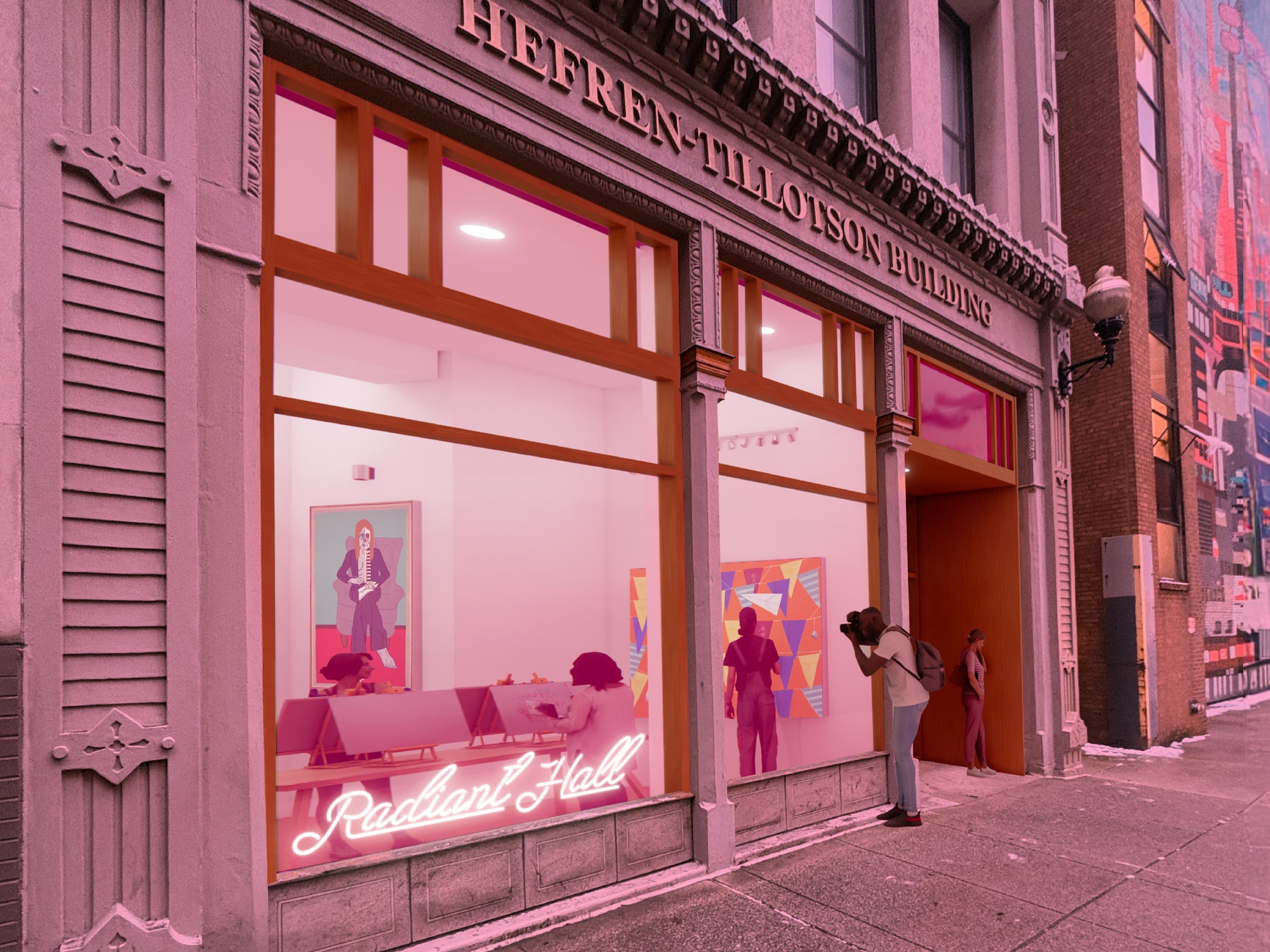 gallery space splash