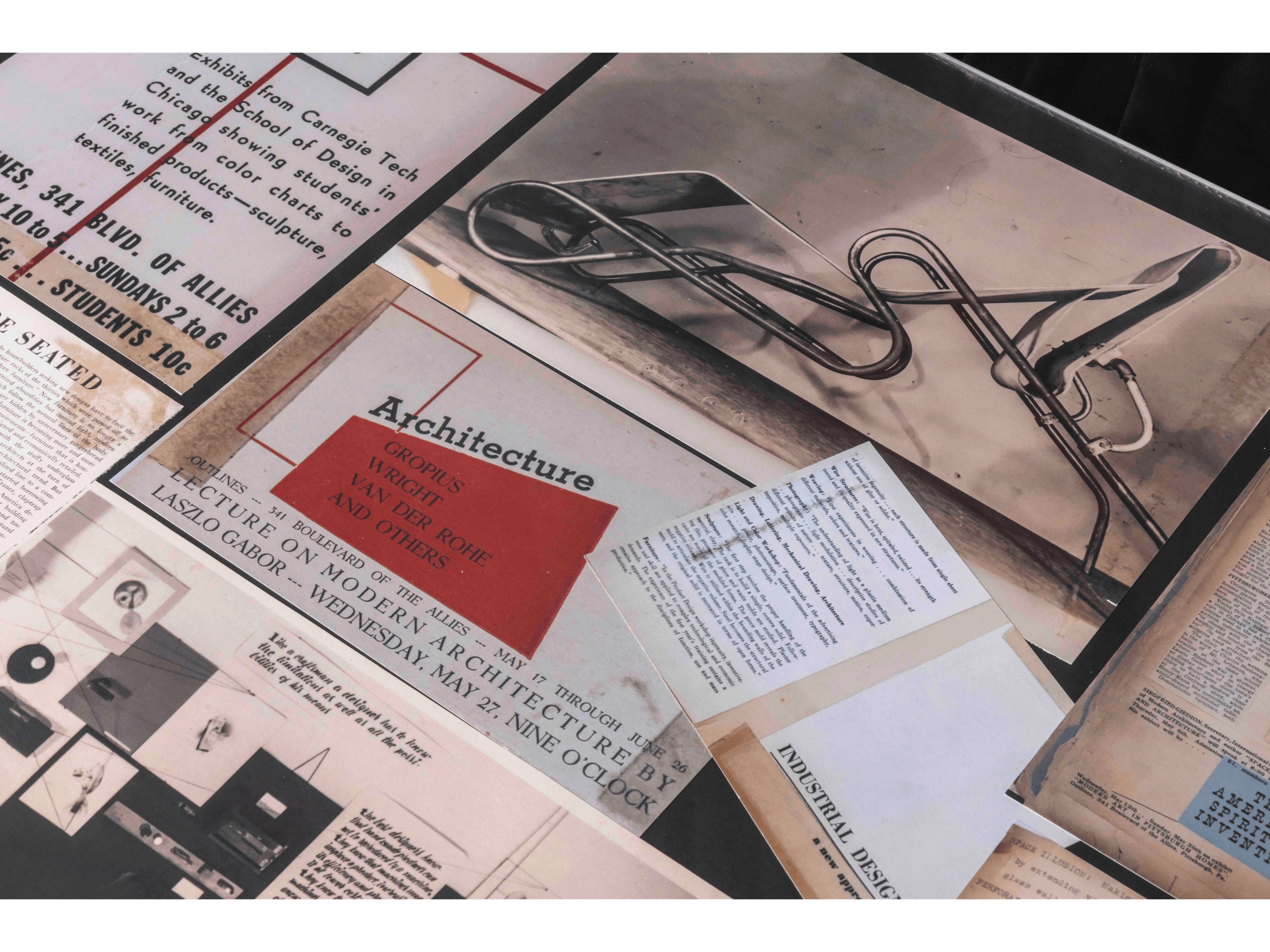 Installation view of Things to Come: OUTLINES, 1941–1947. Photo: Chris Uhren.
