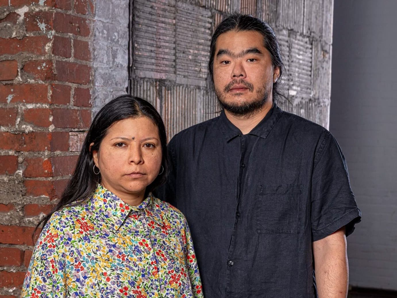 Portrait of Claudia Martínez Garay + Arturo Kameya (Credit: Tom Little)