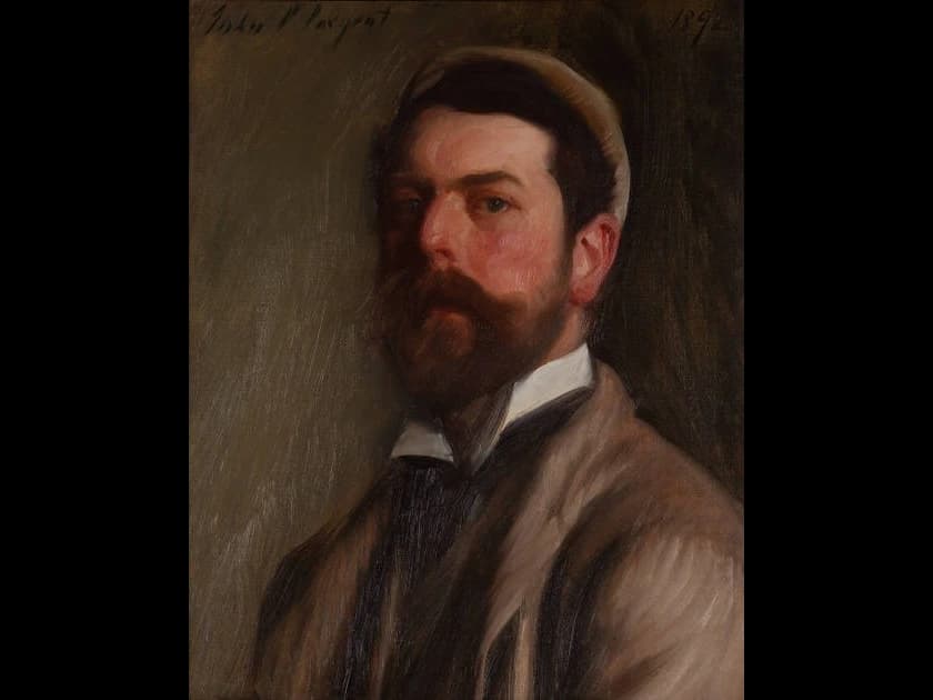 John Singer Sargent, Self-Portrait, 1892 Oil on canvas National Academy of Design, New York, NY