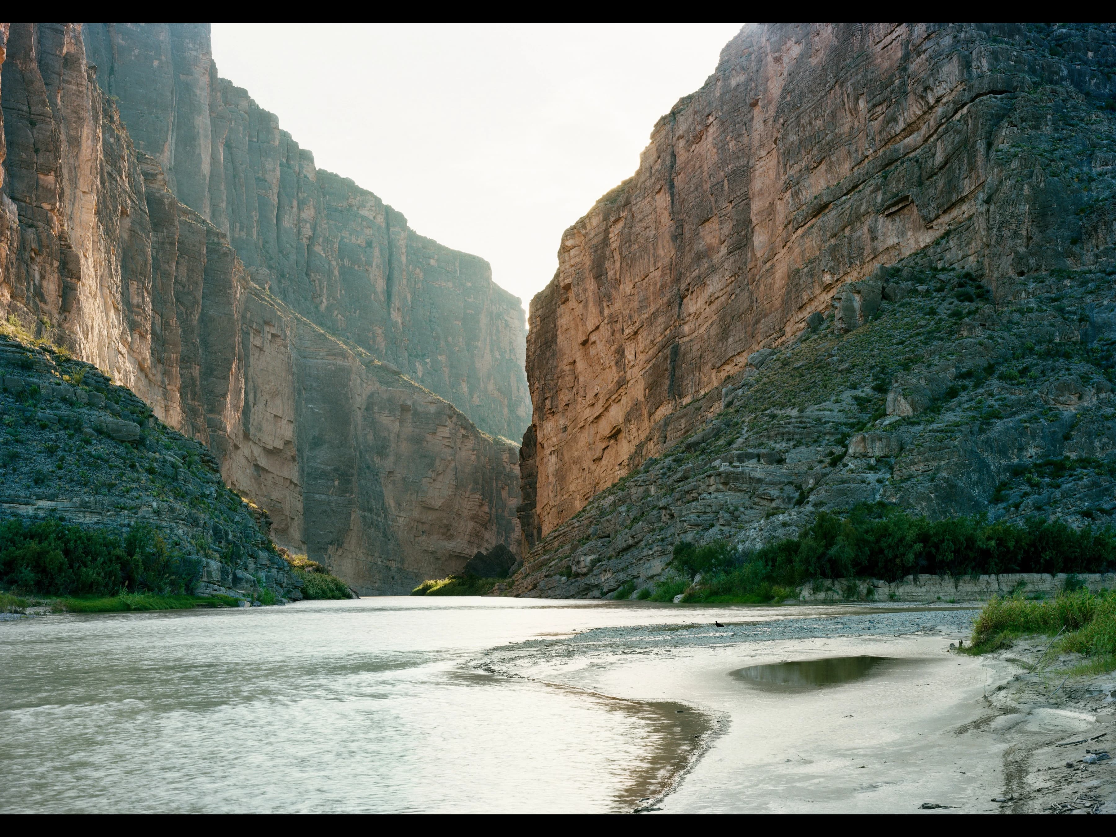 Victoria Sambunaris, Untitled (Santa Elena Canyon), Big Bend National Park, Texas, 2010. Chromogenic print. Image courtesy of the artist