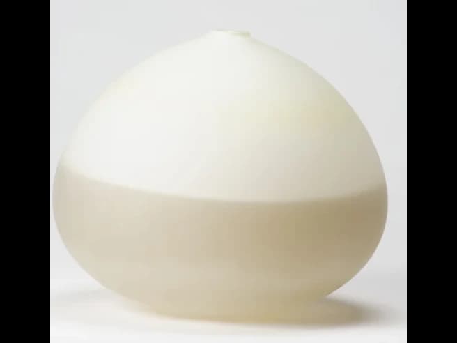 Jason Forck, Breadth i, 2018. Blown glass with etched surface. Collection of Dr. Karl Salatka